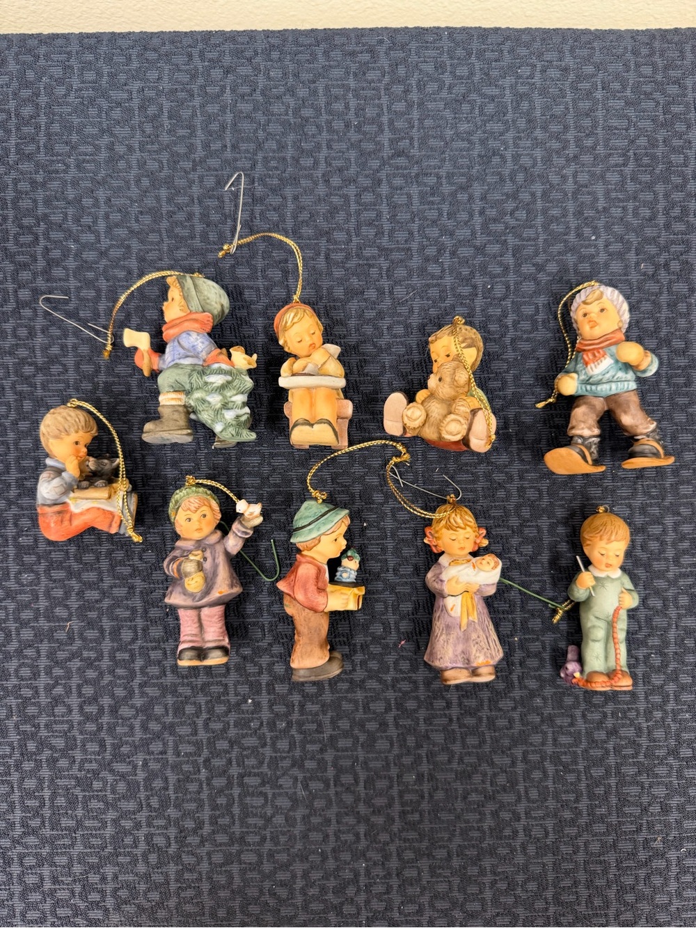 Berta Hummel Goebel Christmas Ornaments Excellent